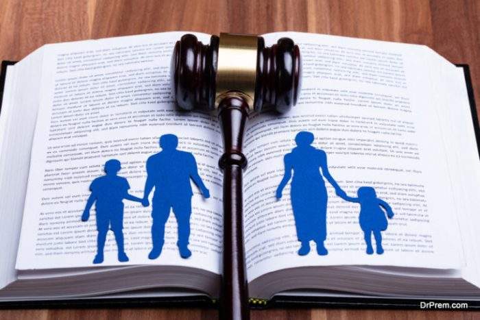 Custody rights unmarried father gavel separated cutout peters claim weighing maintenance contact attorney