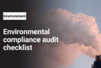 Compliance environmental audits steps approvals atmosphere emissions requires plant