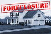 Foreclosure mortgage homeowners