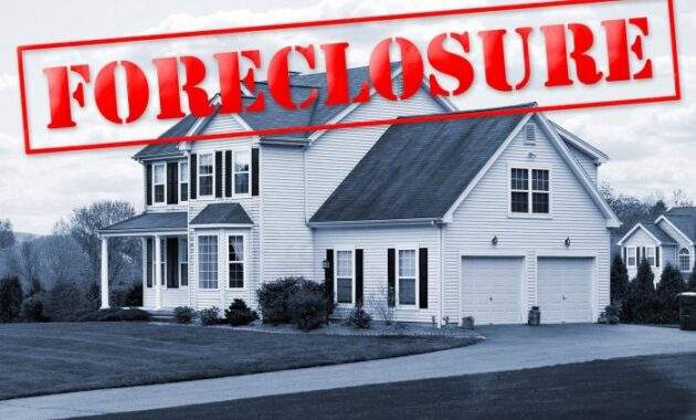 Foreclosure mortgage homeowners