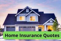 Insurance quotes homeowners