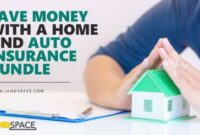 Insurance auto bundling saves money time