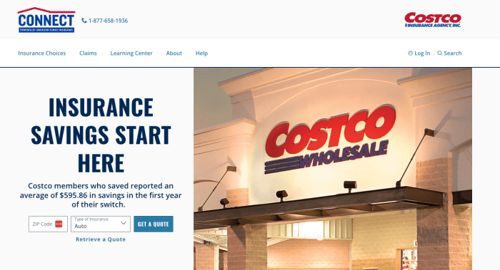 Costco insurance health marketplace