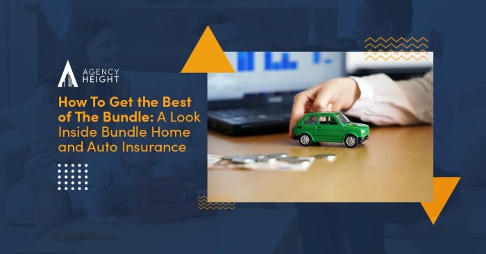 Insurance auto bundling money save