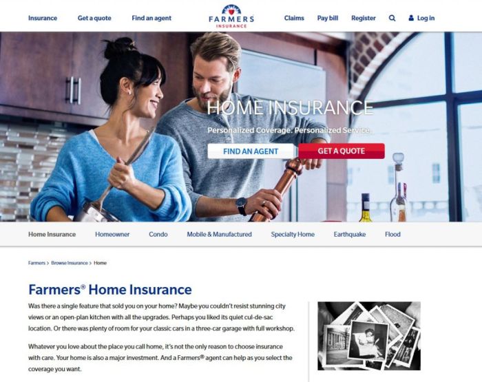 Farmers insurance homeowners