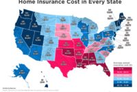 Insurance most states expensive country least state cost every clark