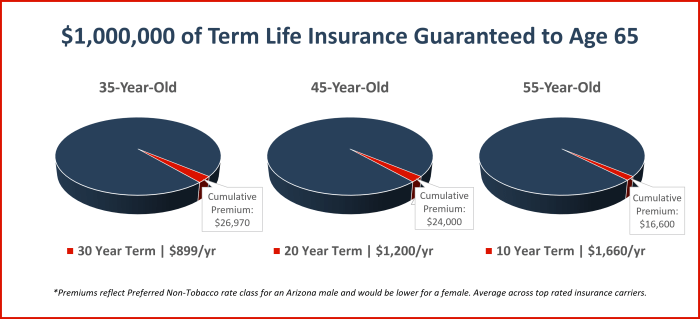 30-year term life insurance rates by age