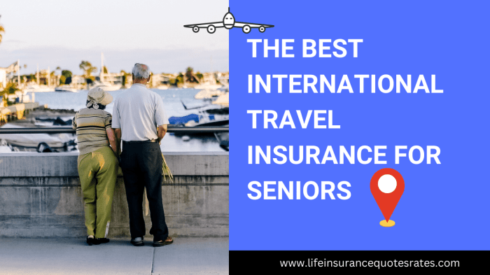 Best seniors travel insurance