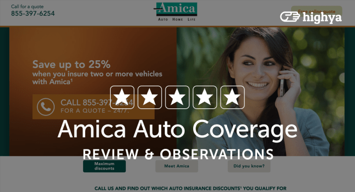 Amica insurance quote