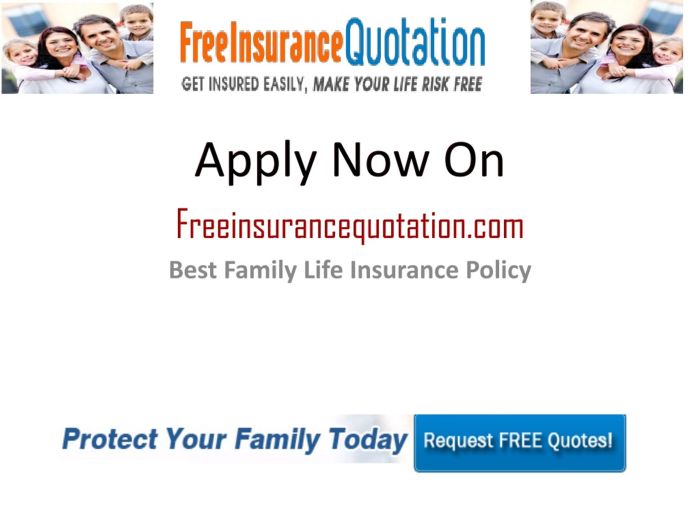 Best family life insurance