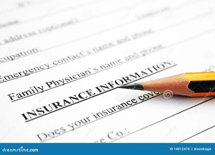 Insurance information