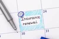 Insurance renewal