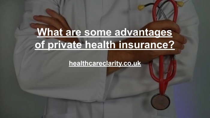 Affordable private health insurance