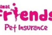 Animal friends advert insurance